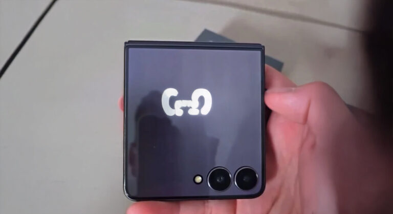 Leaked video confirms Galaxy Z Flip 7 will feature cleaner cover display