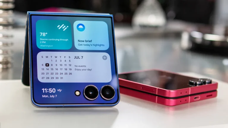 A brief look at the Galaxy Z Flip 7’s best feature